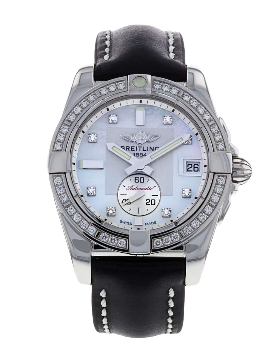 Breitling galactic 36 automatic diamond ladies watch hotsell